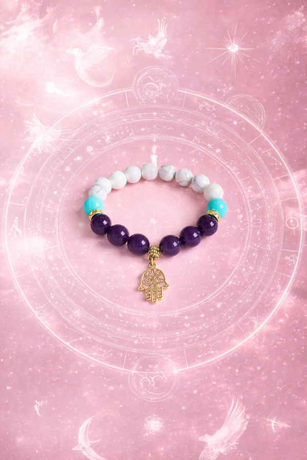 Energized Crystal healing bracelet for Health and Wellness