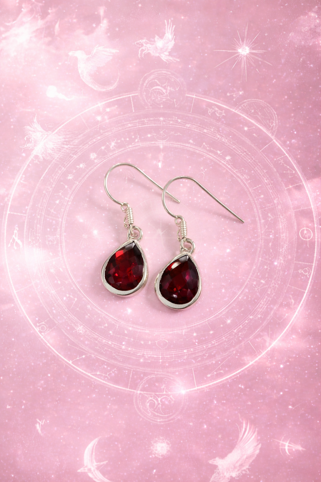 Garnet Earrings