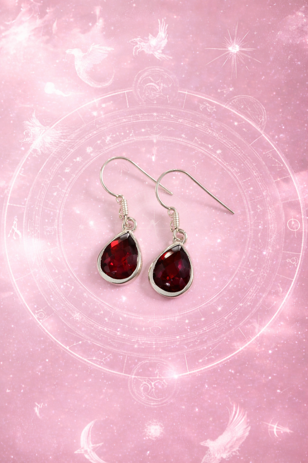 Garnet Earrings