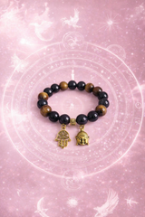 Energized Crystal Healing bracelet for Protection and Success