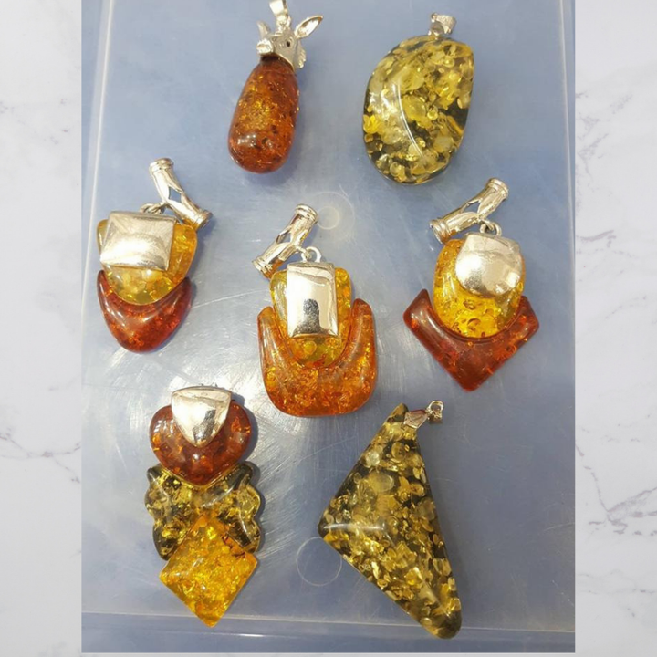 Amber Pendants