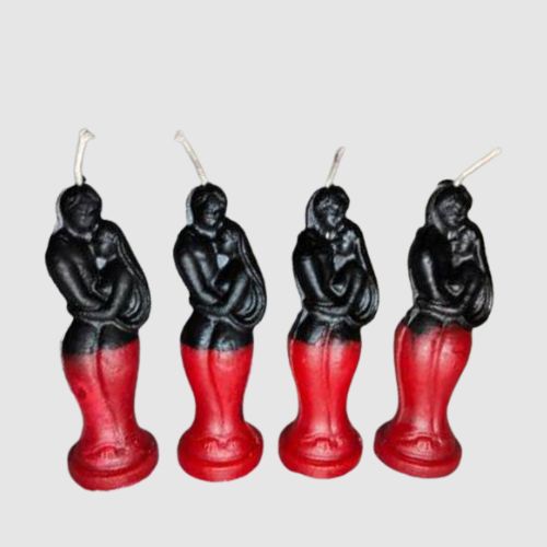Double Color Couple candle