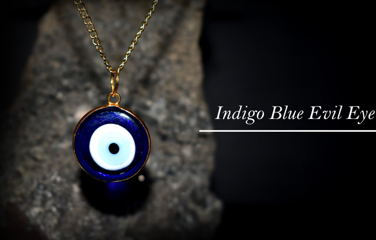 Indigo Blue Evil Eye
