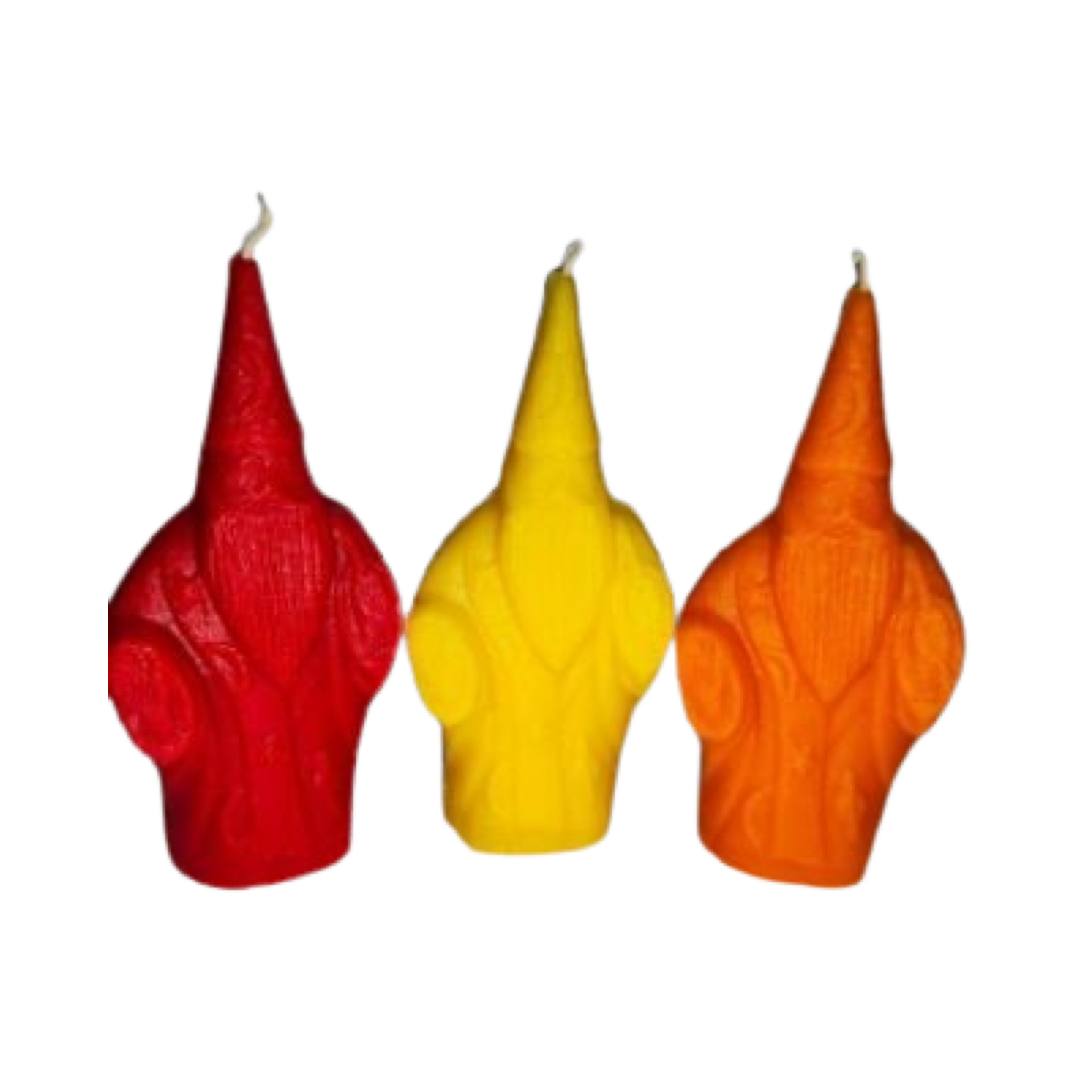 Merlin candle [Set of 3]