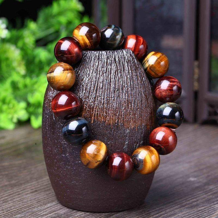 Multi tiger's eye bracelet