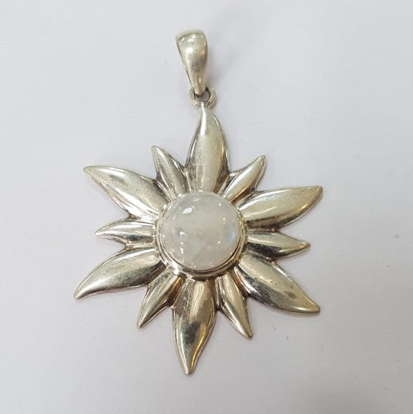 Rainbow Moonstone Pendant