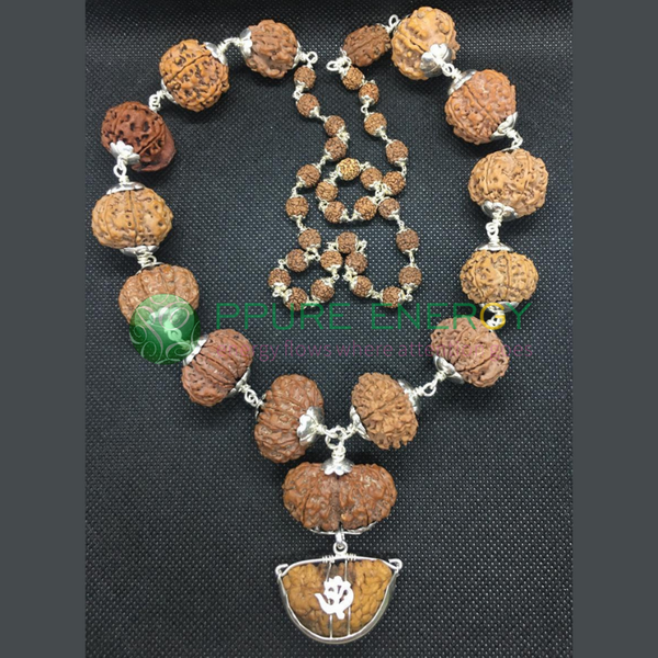 Rudraksh siddha mala