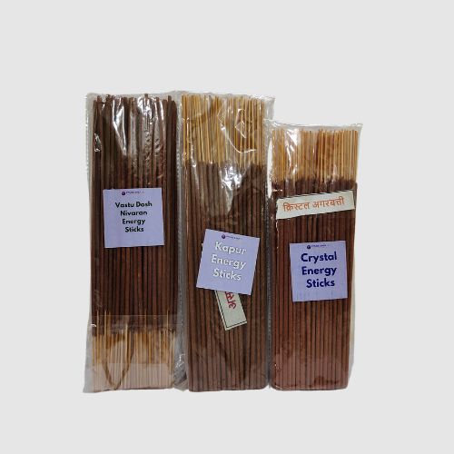 Space Trio- Vastu, Kapur and Crystal Energy sticks(Set of 3)