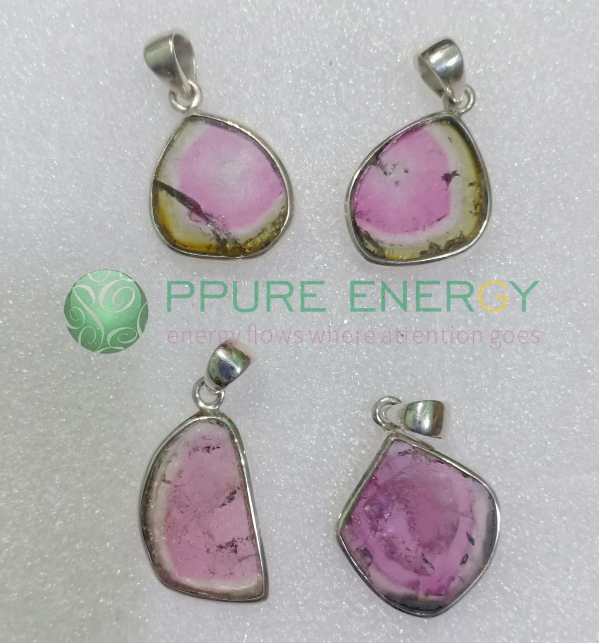 Watermelon Tourmaline Pendant
