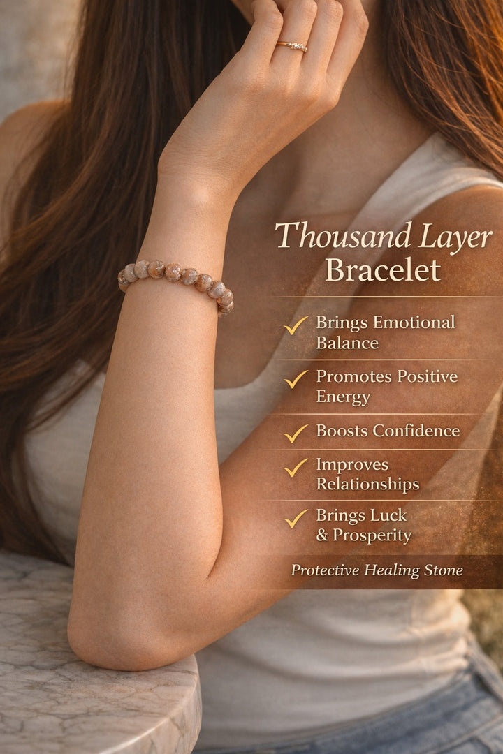 Thousand Layer Bracelet – Symbol of Protection, Balance & Positive Energy