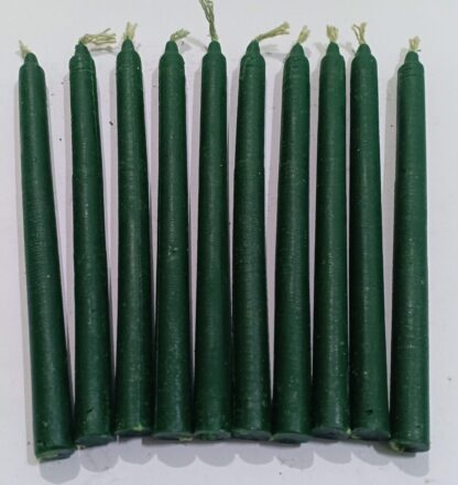 Energised Green ritual candles