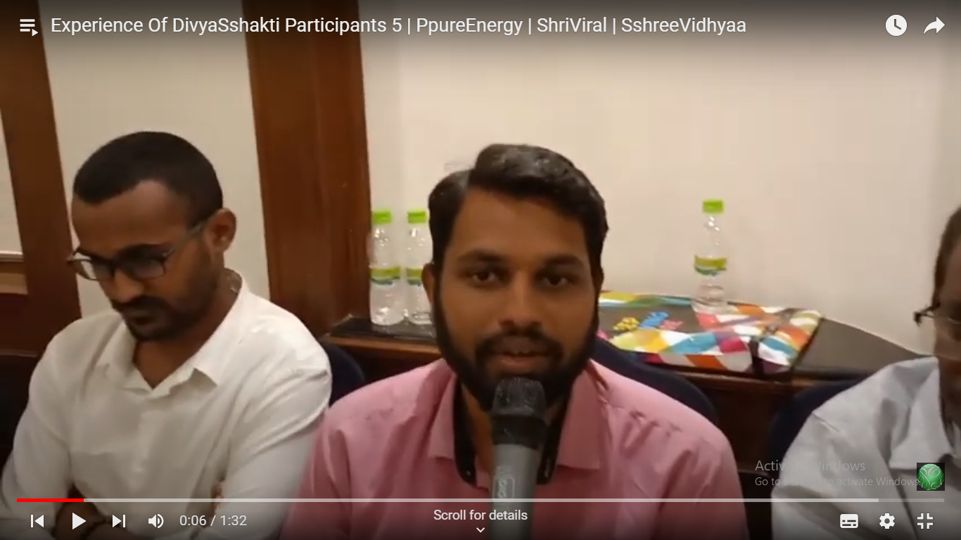 Experience Of DivyaSshakti Participants 4