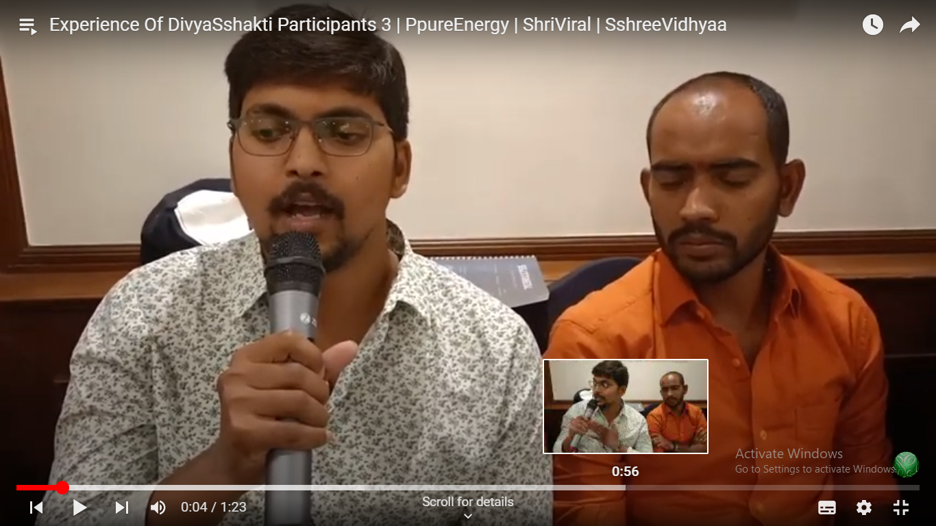 Experience Of DivyaSshakti Participants 3 