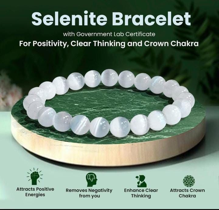 Selenite Bracelet